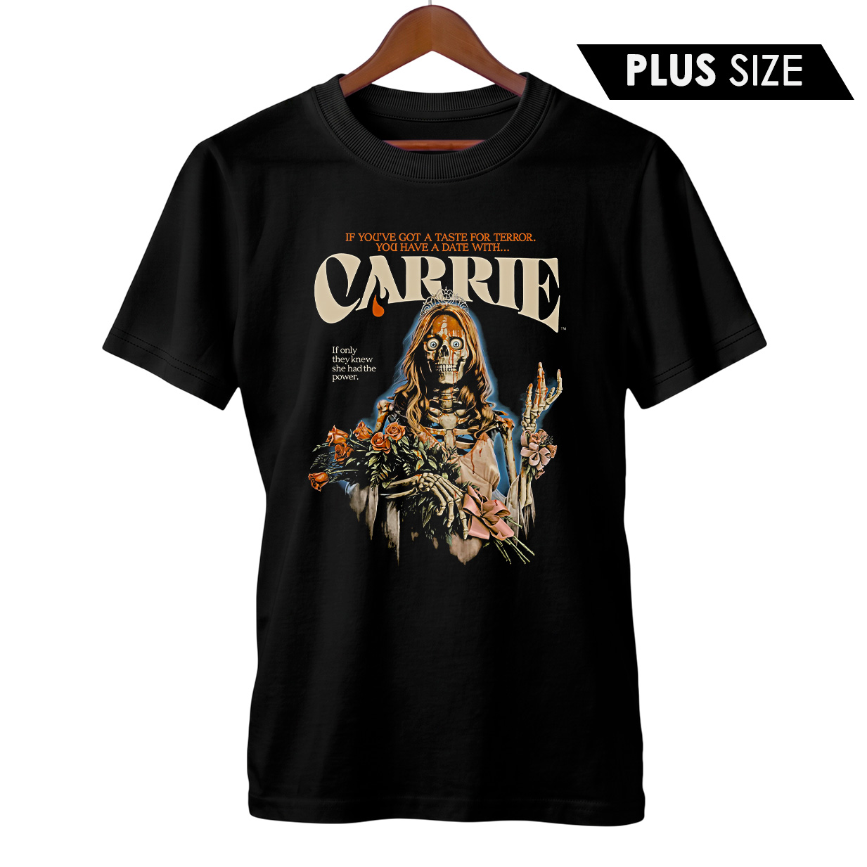 Camiseta Plus Size Carrie A Estranha | Filme de Terror
