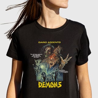 Nome do produto Baby Look Feminina Demons – Filhos das Trevas | A Noite dos Possuídos | Filme de Terror