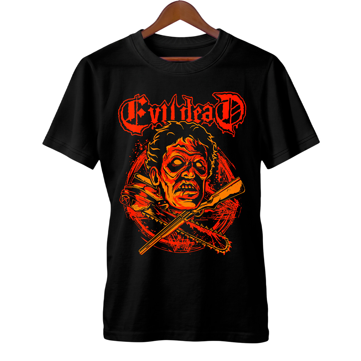 Camiseta Evil Dead + Banda Entombed | Rock Horror
