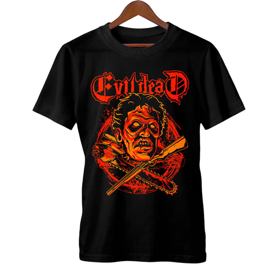 Camiseta Evil Dead + Banda Entombed | Rock Horror