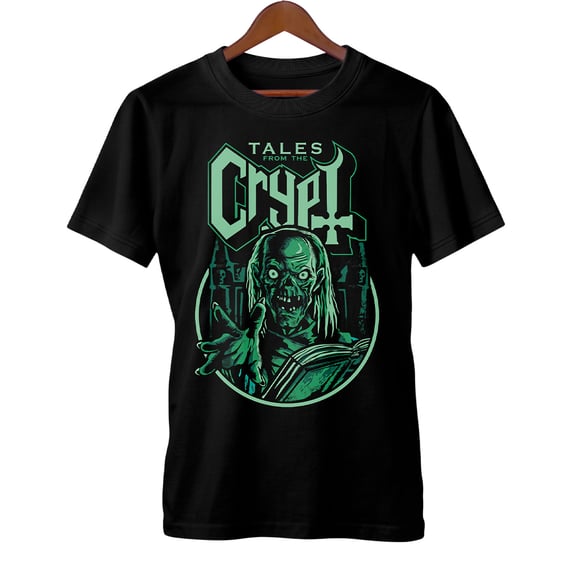 Camiseta Contos da Cripta + Banda Ghost | Rock Horror