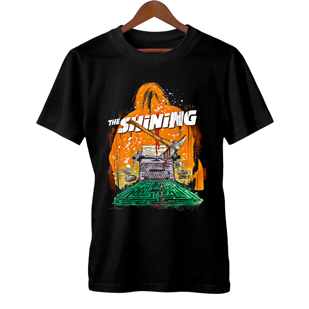Camiseta O iluminado | O Labirinto de Jack | Filme de Terror