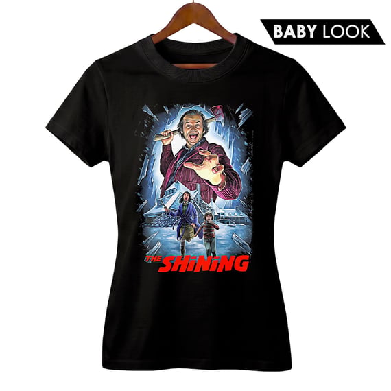 Baby Look Feminina O iluminado | Jack Torrance | Filme de Terror