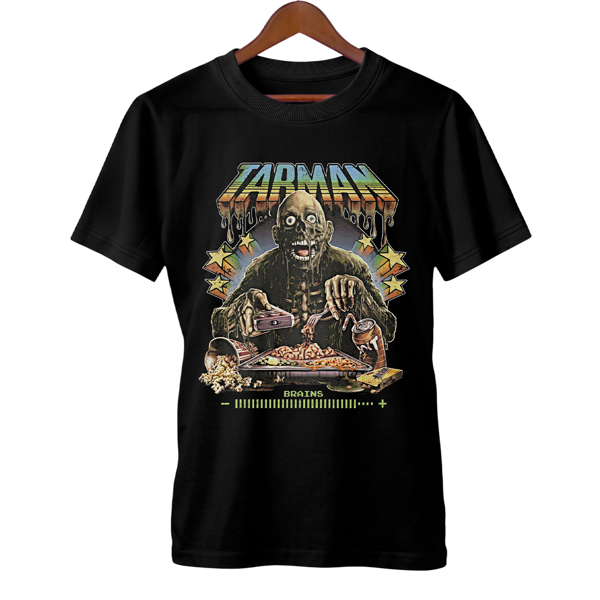 Camiseta A Volta dos Mortos Vivos | Tarman Faminto | Filme de Terror