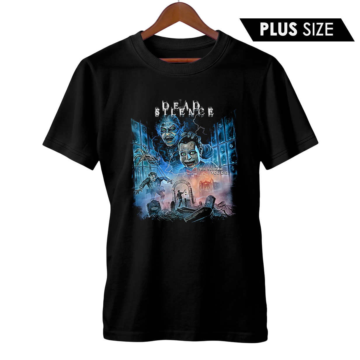 Camiseta Plus Size Gritos Mortais | Filme de Terror