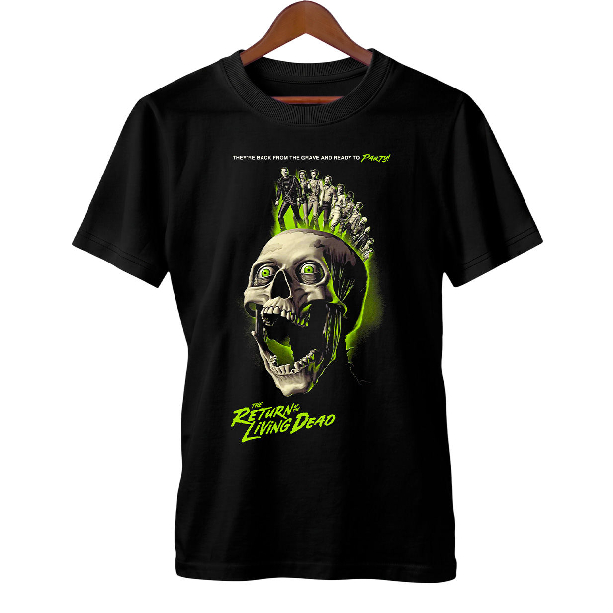 Camiseta A Volta dos Mortos Vivos | Festa no Cemitério | Filme de Terror