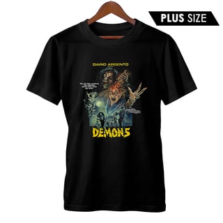 Nome do produto Camiseta Plus Size Demons – Filhos das Trevas | A Noite dos Possuídos | Filme de Terror