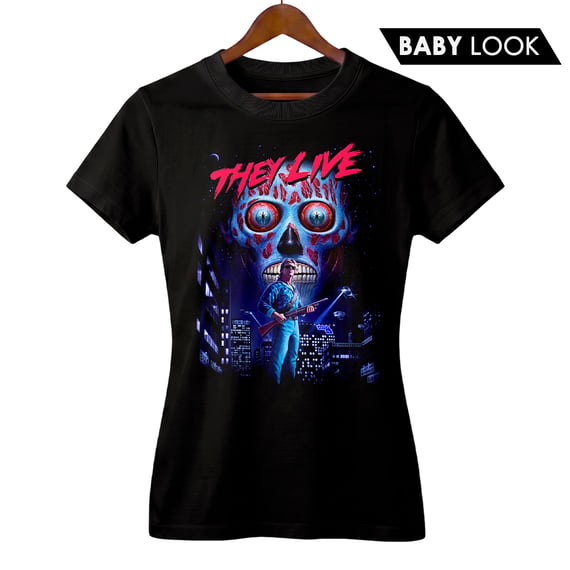 Baby Look Feminina Eles Vivem | Filme de Terror