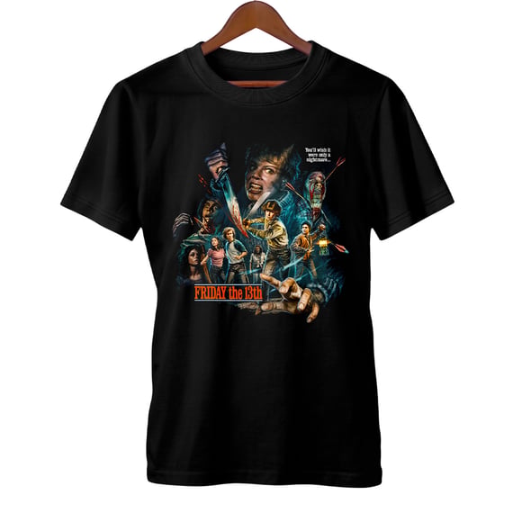 Camiseta Sexta-Feira 13 | Terror em Crystal Lake | Filme de Terror