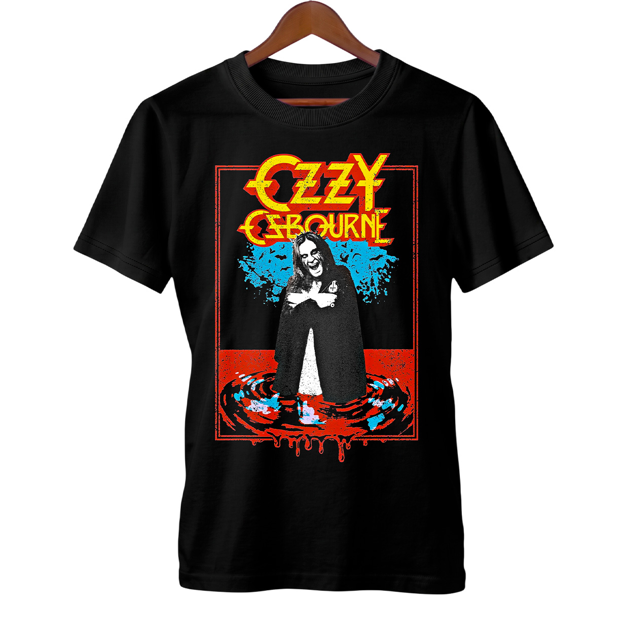 Camiseta Ozzy Osbourne | Batismo de Sangue | Rock