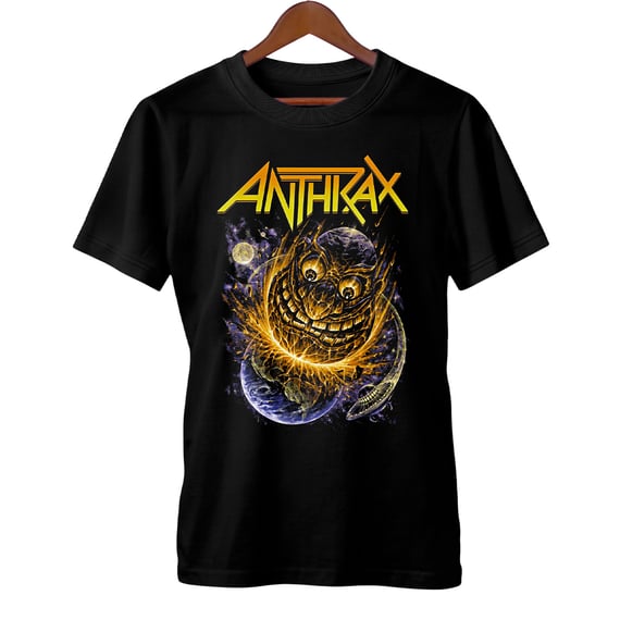 Camiseta Anthrax | Mosh Orbital | Rock