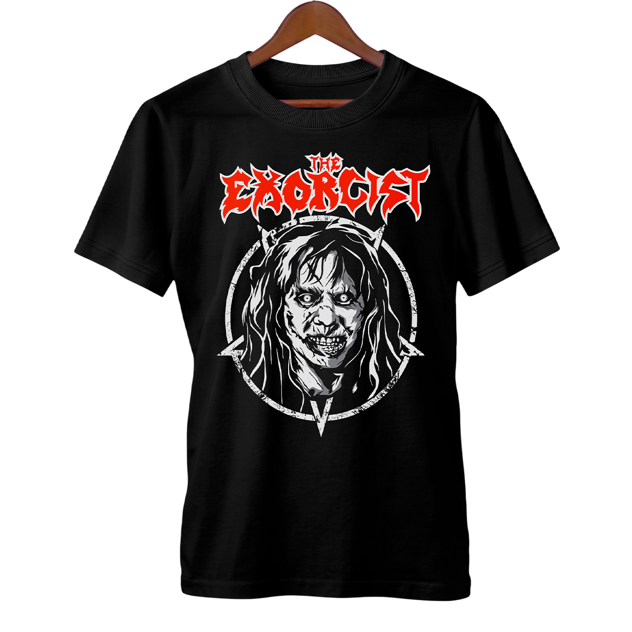 Camiseta O Exorcista + Banda Exodus | Rock Horror