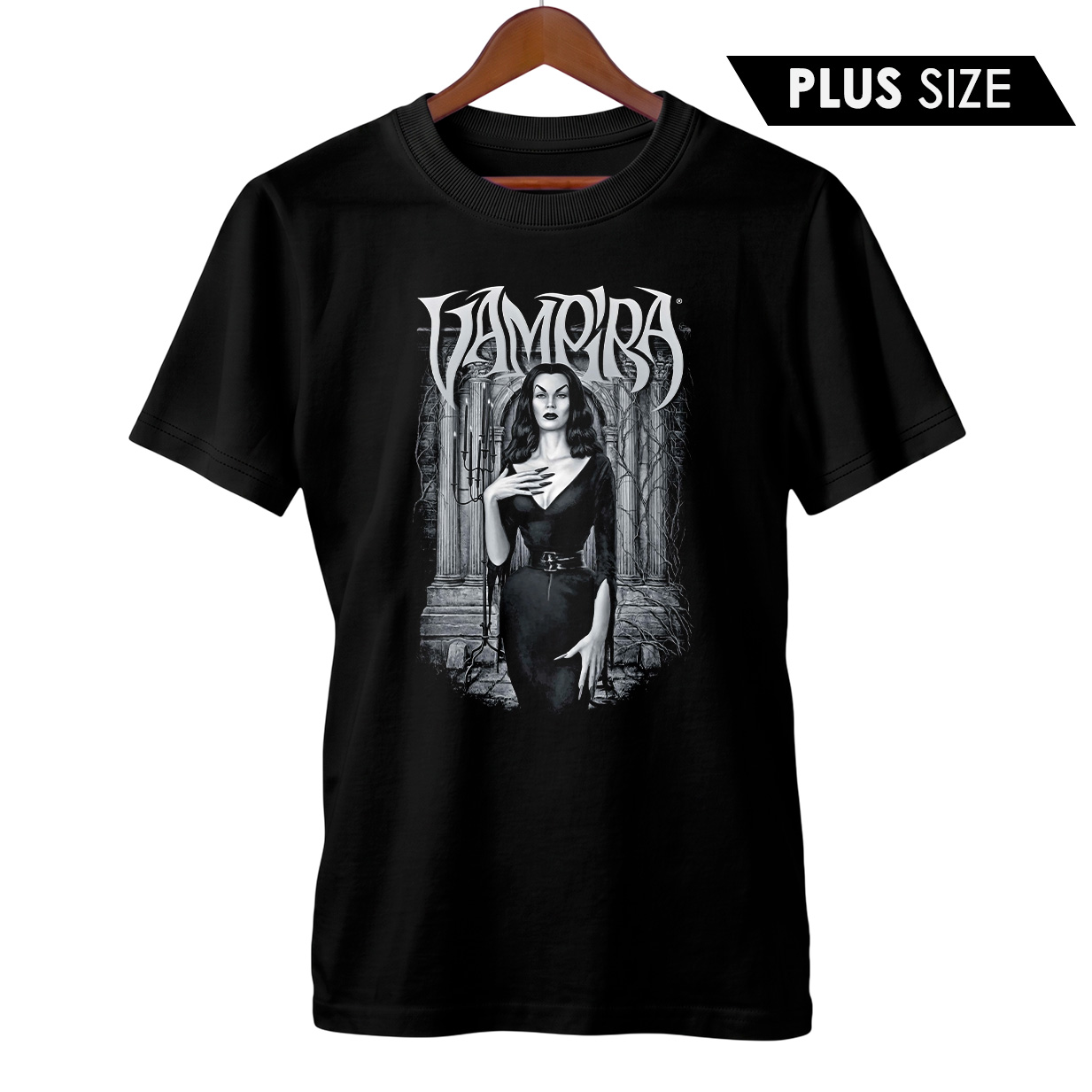 Camiseta Plus Size Vampira | Filme de Terror