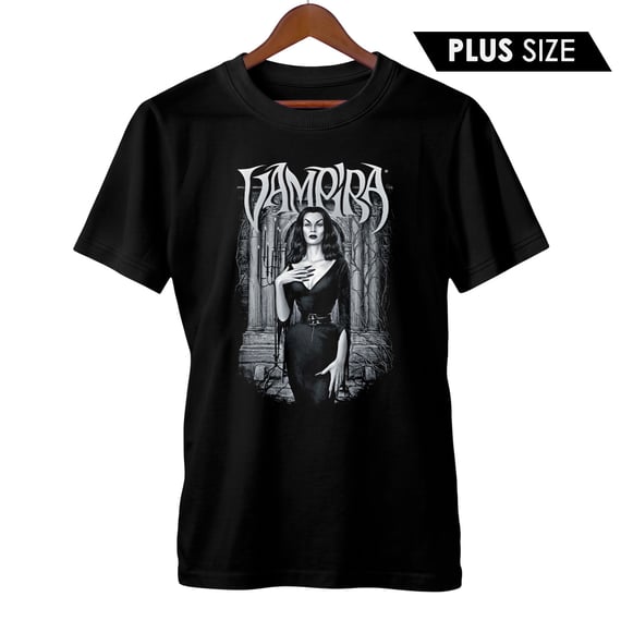 Camiseta Plus Size Vampira | Filme de Terror