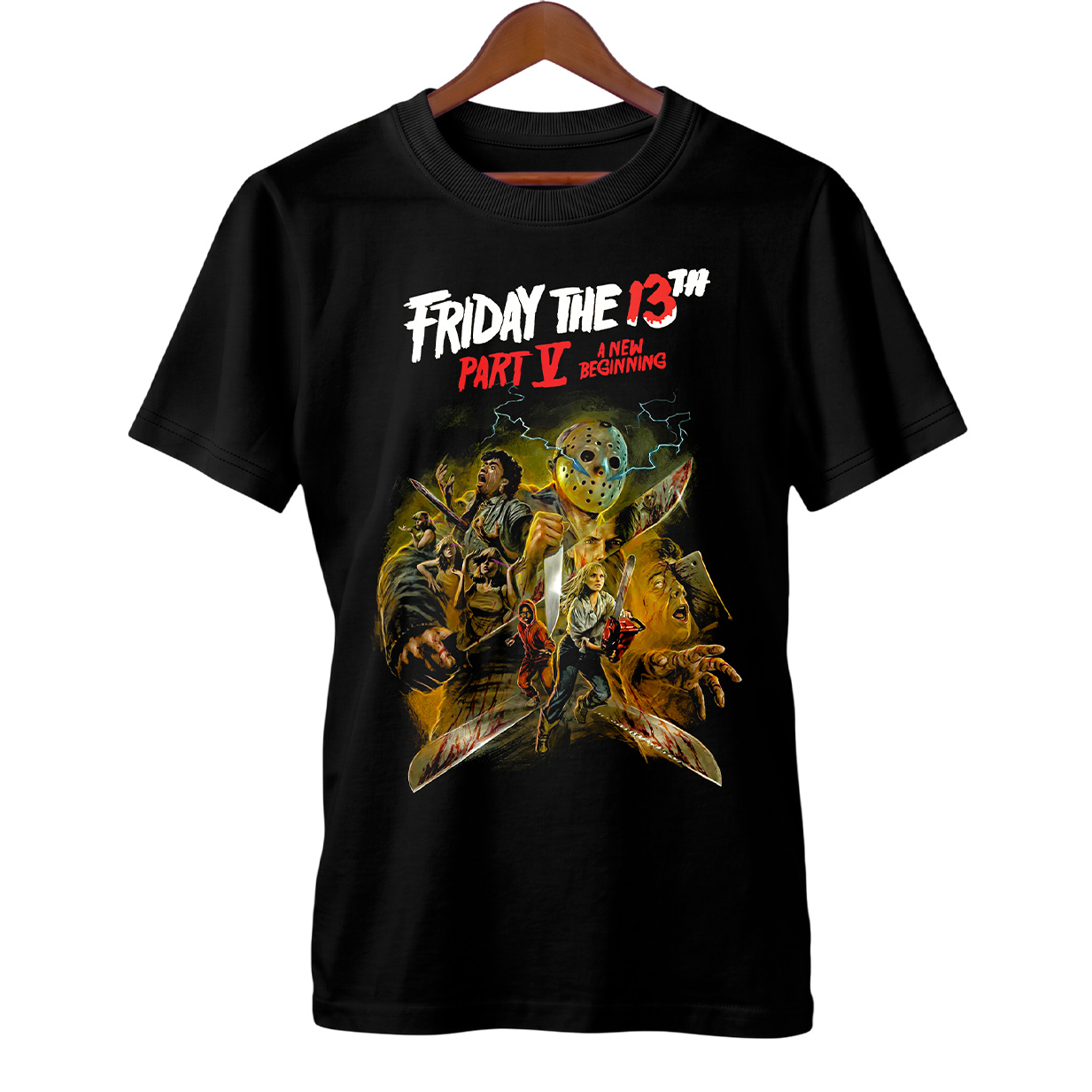 Camiseta Sexta-Feira 13 - Parte 5 | Um Novo Começo | Filme de Terror