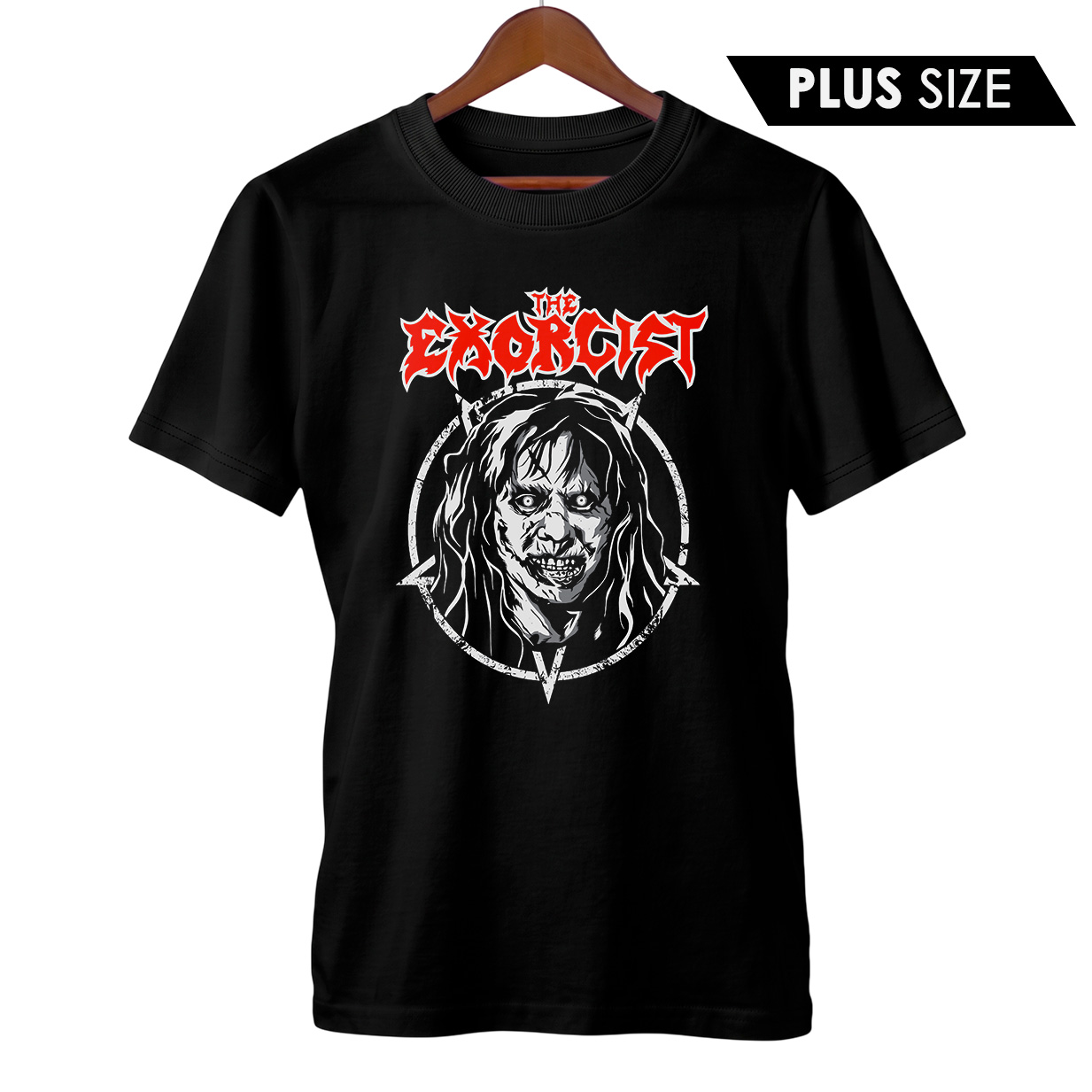 Camiseta Plus Size O Exorcista + Banda Exodus | Rock Horror