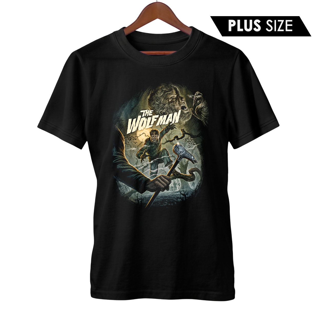 Camiseta Plus Size O Lobisomem | Filme de Terror