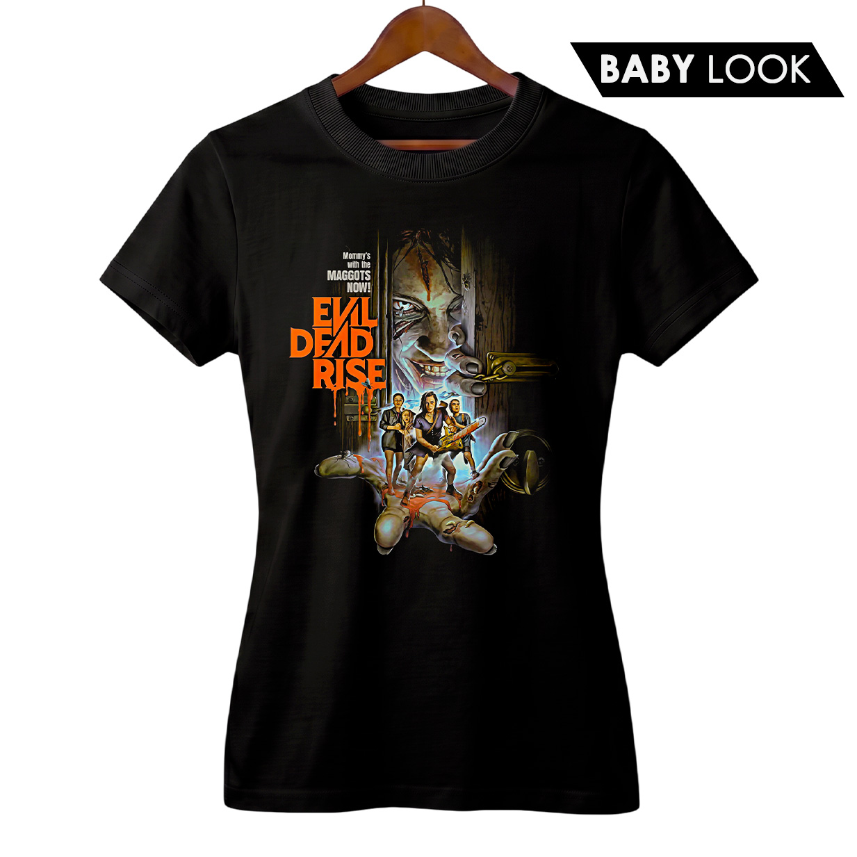 Baby Look Feminina A Morte do Demônio: A Ascensão - Evil Dead | Filme de Terror