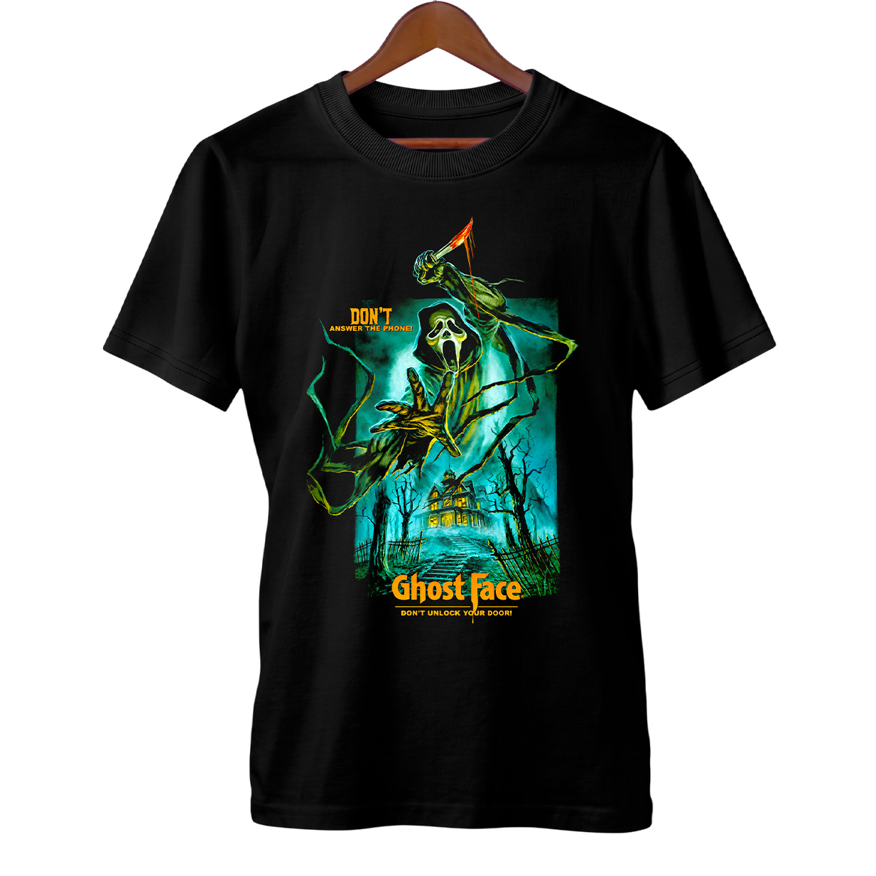 Camiseta Pânico | Ghostface Não Atenda o Telefone | Filme de Terror