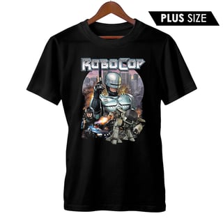 Camiseta Plus Size RoboCop | Policial do Futuro | Filme de Ação