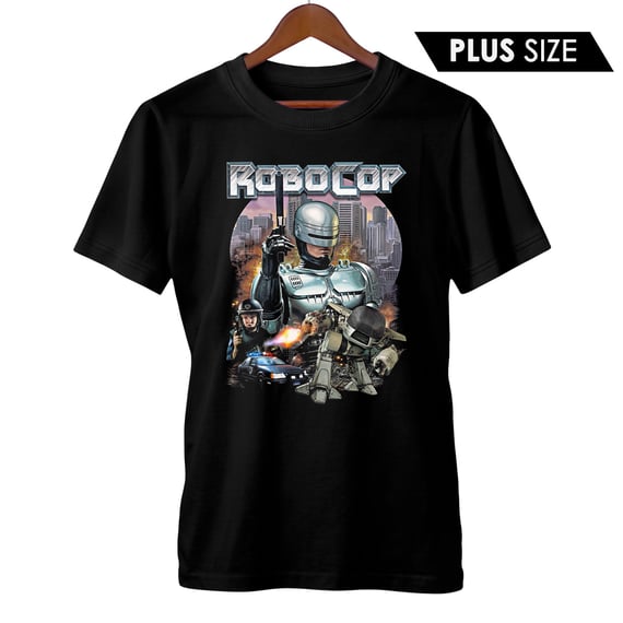 Camiseta Plus Size RoboCop | Policial do Futuro | Filme de Ação