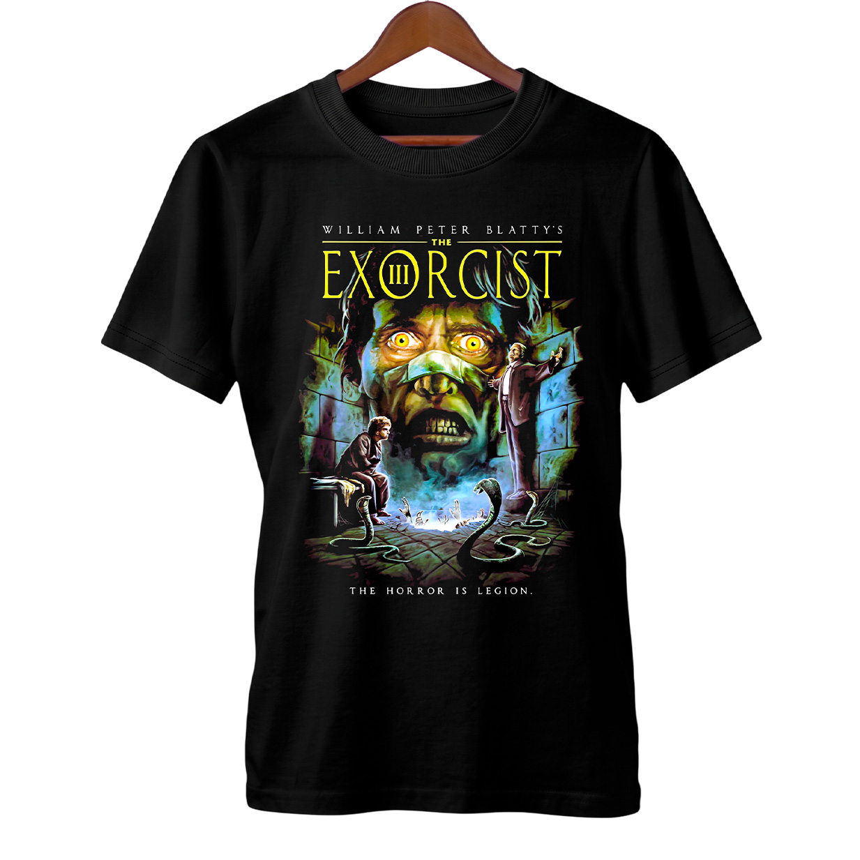Camiseta O Exorcista 3 | O Horror é Legião | Filme de Terror