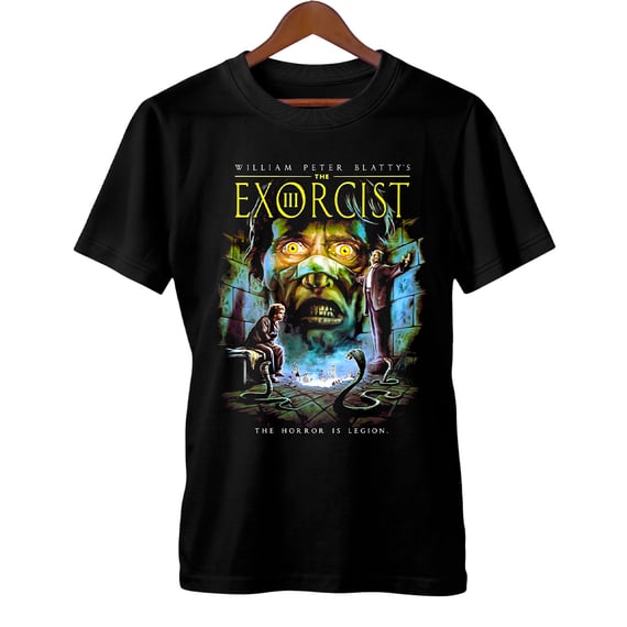 Camiseta O Exorcista 3 | O Horror é Legião | Filme de Terror