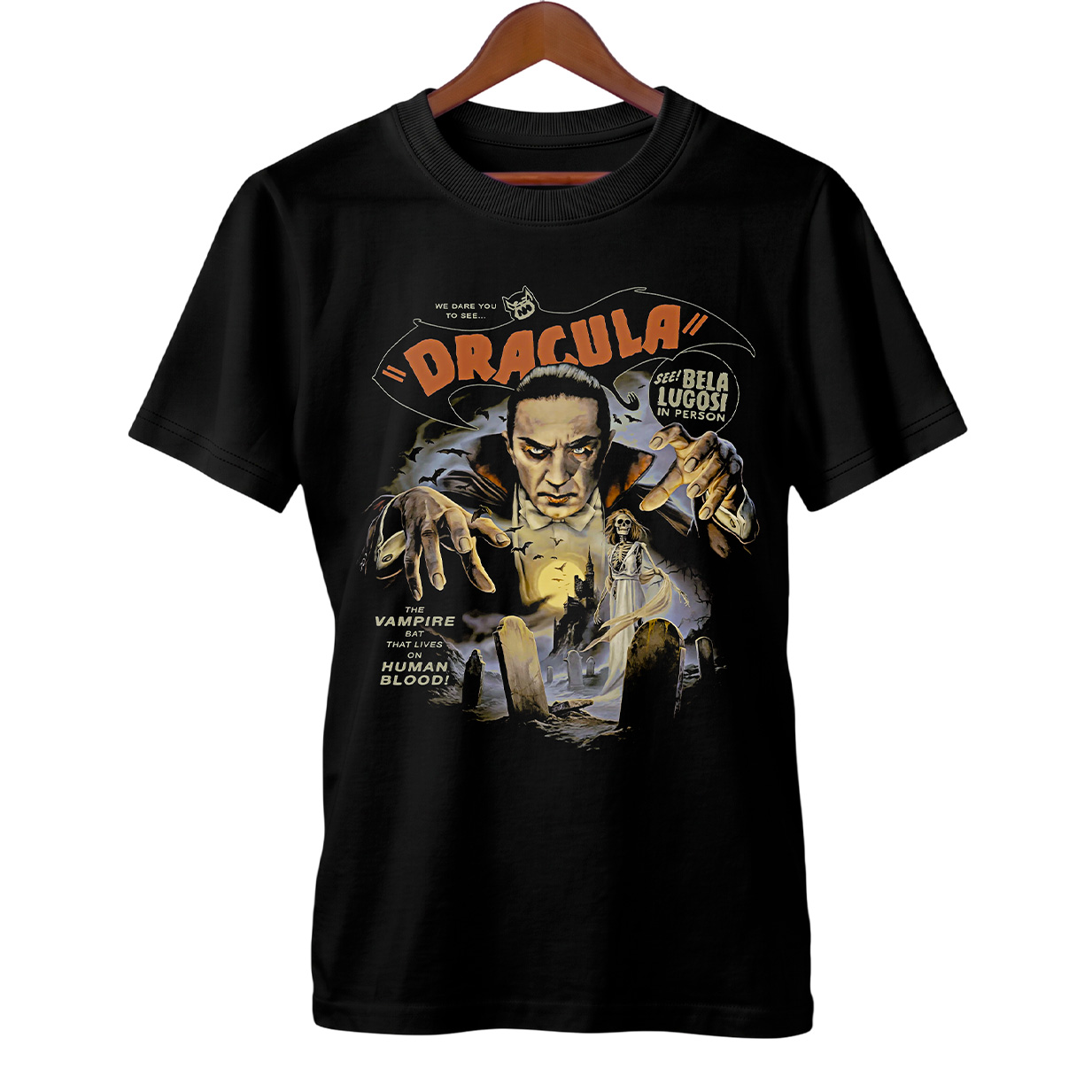 Camiseta Drácula | O Vampiro de Bela Lugosi | Filme de Terror