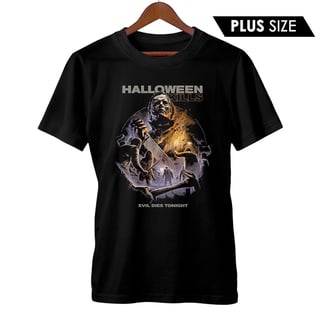 Camiseta Plus Size Halloween Kills | O Mal Morre Esta Noite | Filme de Terror