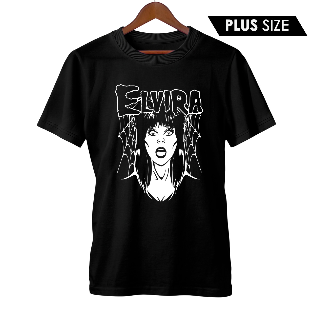 Camiseta Plus Size Elvira + Banda Misfits | Rock Horror