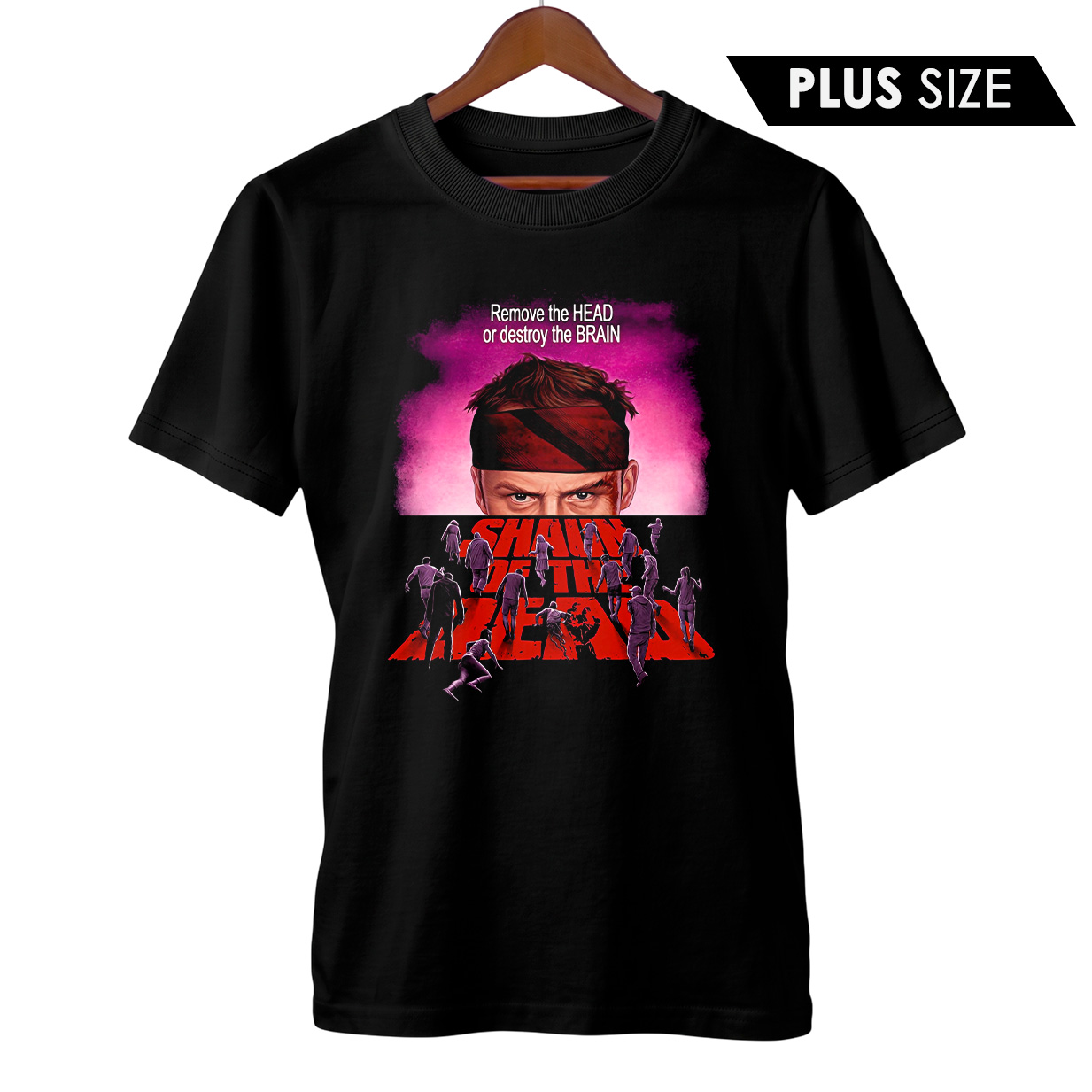 Camiseta Plus Size Todo Mundo Quase Morto | Filme de Terror