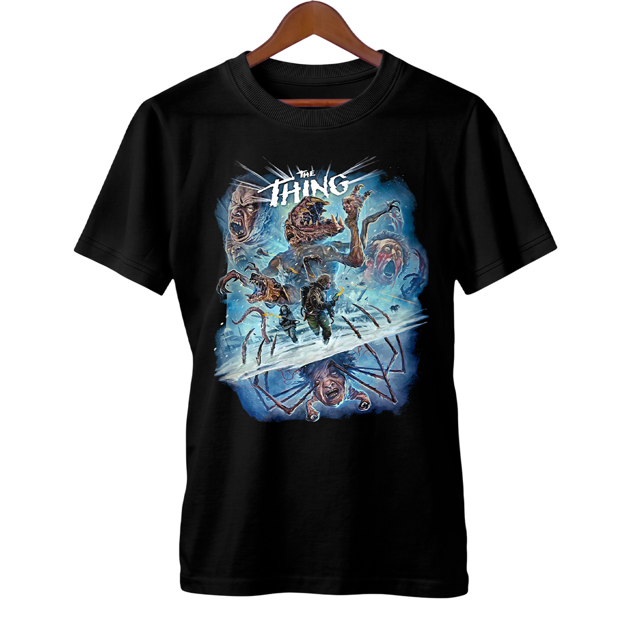Camiseta O Enigma de Outro Mundo | Ninguém é o que Parece | Filme de Terror