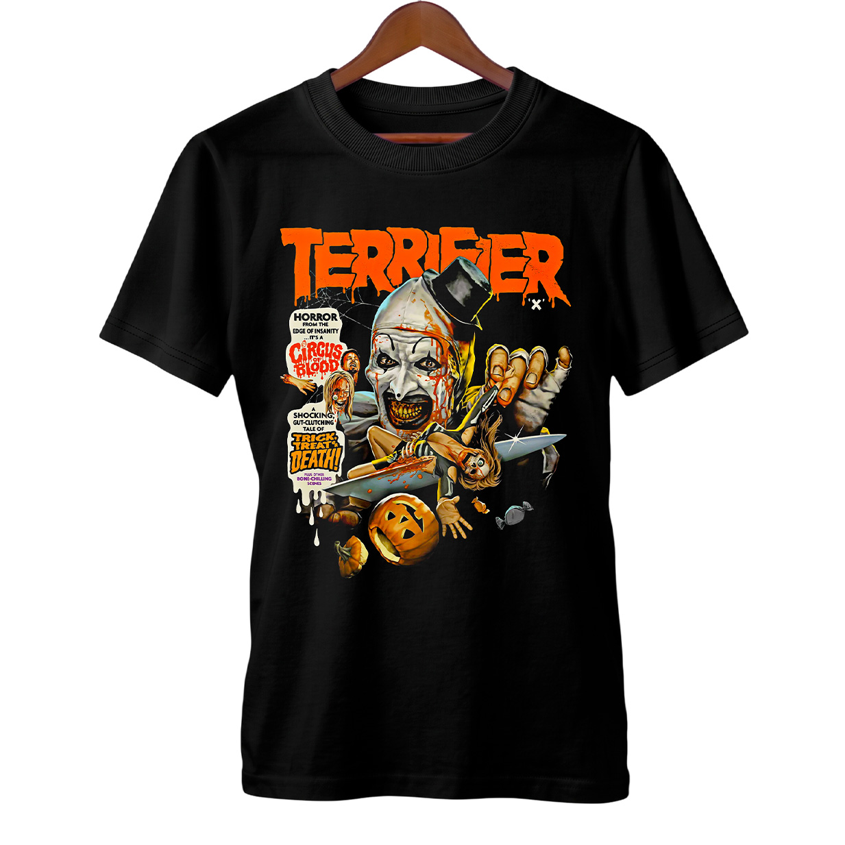 Camiseta Terrifier | Art the Clown | Filme de Terror