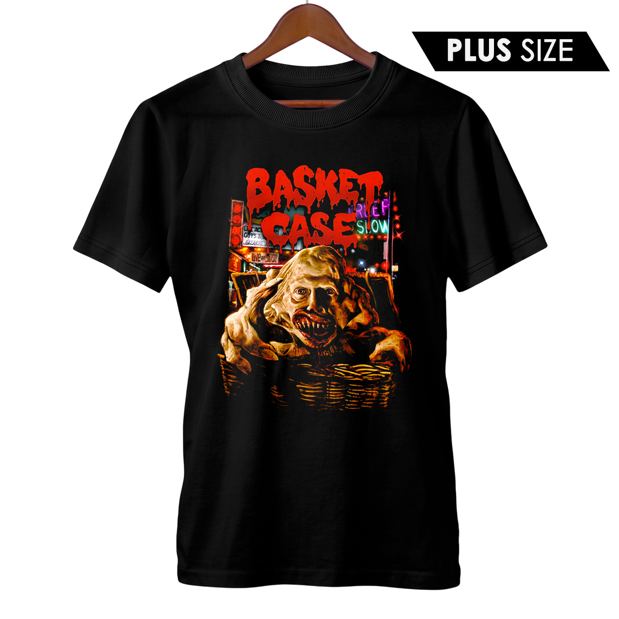 Camiseta Plus Size Basket Case - O Mistério do Cesto | Filme de Terror