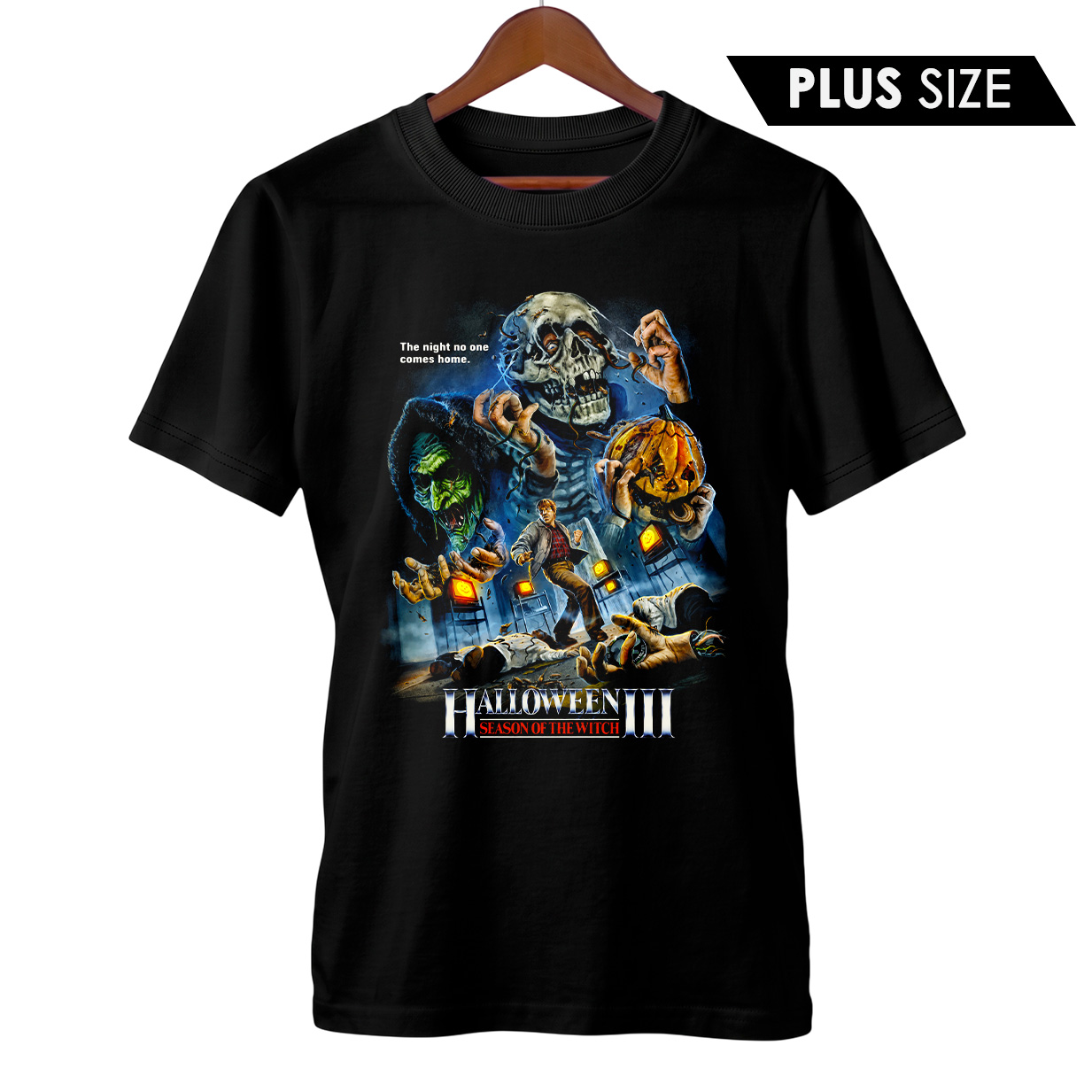 Camiseta Plus Size Halloween 3 | As Máscaras do Terror | Filme de Terror