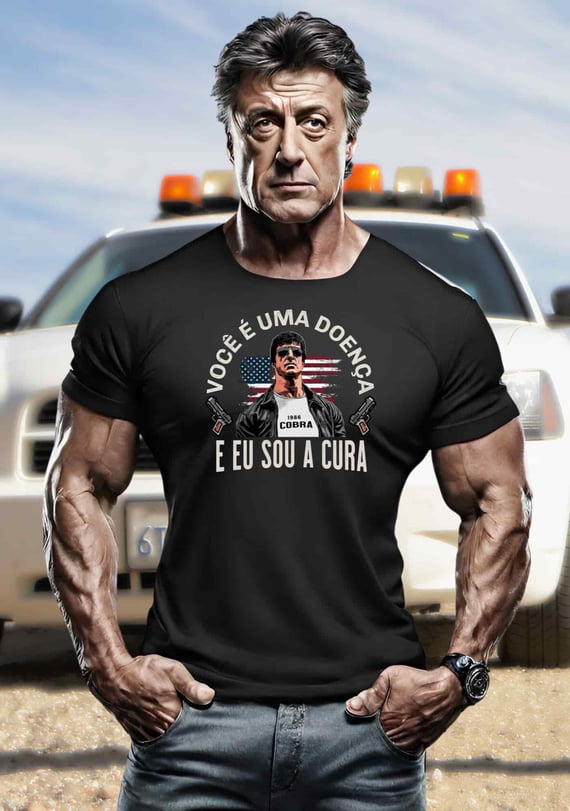 Camiseta  Você é Uma Doença e Eu Sou a Cura