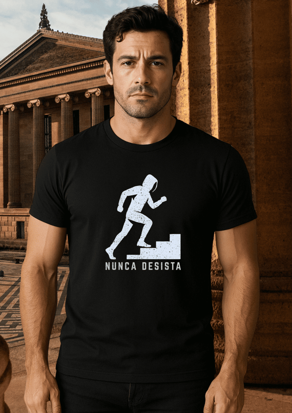 Camiseta Nunca Desista