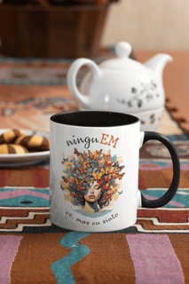 Nome do produto Ninguém vê, mas eu sinto -- V2 Caneca Mágica