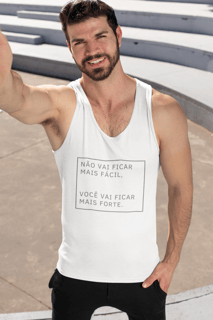 Nome do produto Não vai ficar mais fácil -- Regata