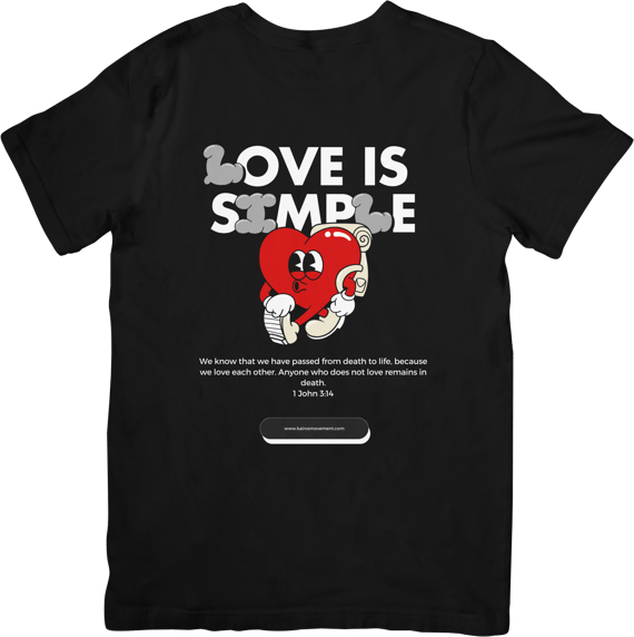 Camiseta Love is Simple
