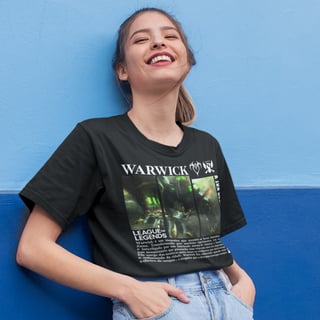 Nome do produto Camiseta - Warwick a Ira Desimpedida de Zaun