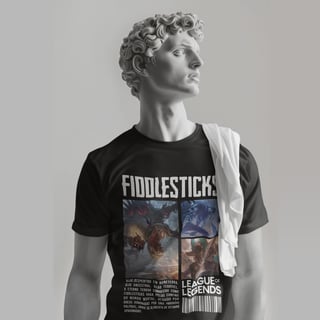 Nome do produto Camiseta Fiddlesticks - League of Legends