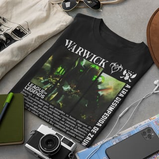 Nome do produto Camiseta - Warwick a Ira Desimpedida de Zaun