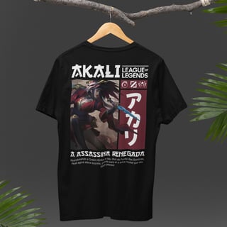 Nome do produto Camiseta - Akali