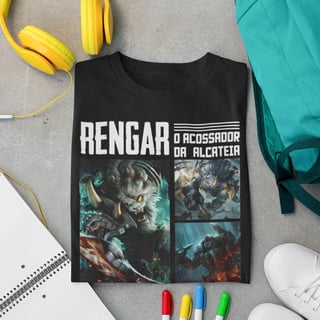 Nome do produto Camiseta Rengar - League of Legends
