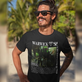 Nome do produto Camiseta - Warwick a Ira Desimpedida de Zaun