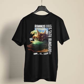Nome do produto Camiseta - Rammus O Tatu Blindado