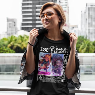 Nome do produto Camiseta Zoe - League of Legends
