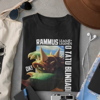 Nome do produto Camiseta - Rammus O Tatu Blindado