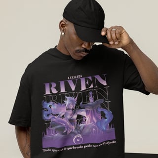Nome do produto Camiseta Riven Florescer Espiritual - League of Legends